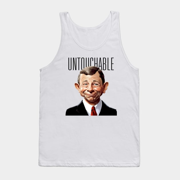 Chief Justice John Roberts: Refusing to Speak to the American People Tank Top by Puff Sumo